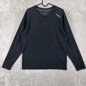 Karbon Thermolite Mens M Long Sleeve Performance Top Charcoal Grey Active